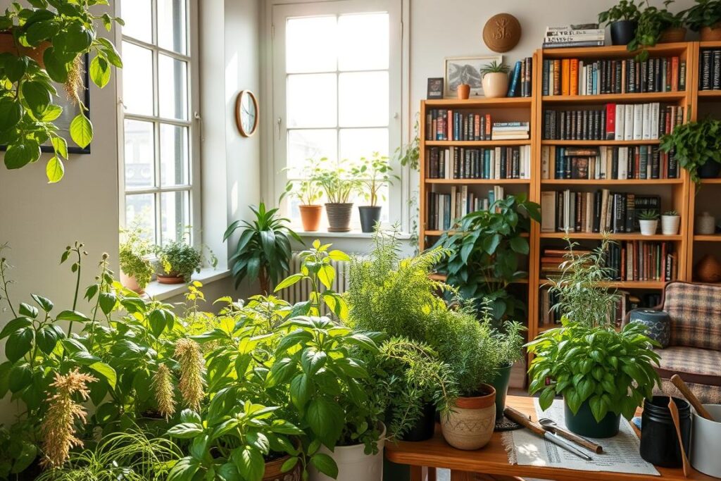 Jardins medicinais em apartamentos: dicas e plantas recomendadas